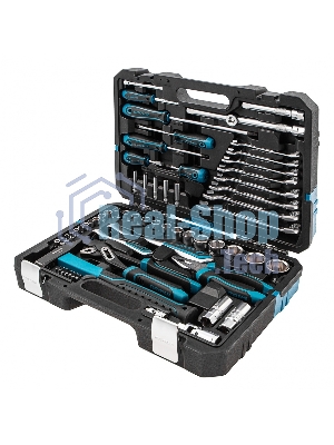 Набор инструментов Gross 76 предметов, 120 зубьев, CrV1/4, 1/2