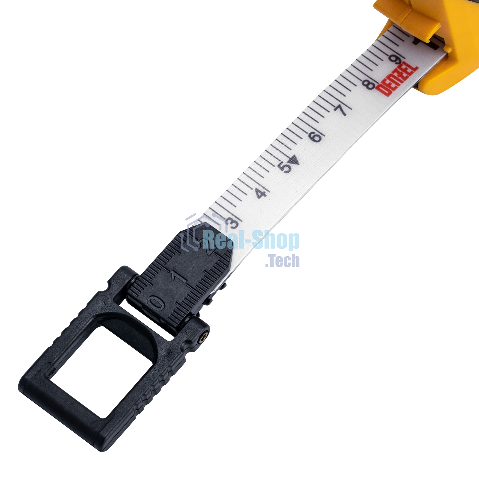 Рулетка геодезическая Denzel 50 м х 15 мм, закрытый корпус, фиберглассовая лента