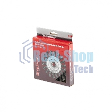 Щетка Matrix для УШМ 125 мм, М14, плоская, крученая проволока 0,35 мм