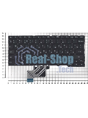Клавиатура для ноутбука Lenovo Yoga 3 11 300-11IBR 300-11IBY 700-11ISK, черная