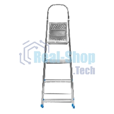 Стремянка Сибртех 4 ступени, стальная, оцинкованная