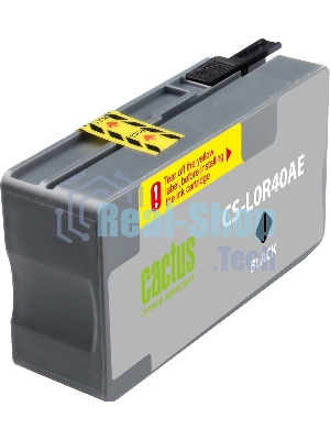 Картридж струйный Cactus CS-L0R40AE (957XL) черный (73 мл) для HP OfficeJet 8210/8218/8720/8725/8730