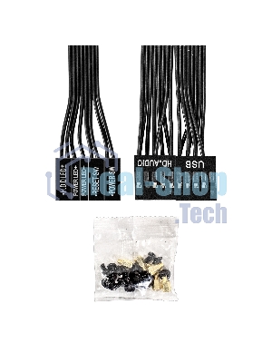 Компьютерный корпус Minitower ExeGate BAA-303-UNS400 (mATX, БП UNS400 с вент. 12см, 2*USB, HD Audio, черный)