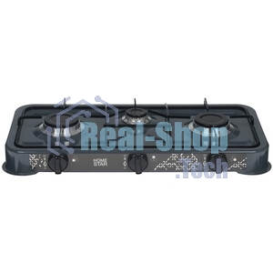 Плита настольная газовая Homestar HS-1203 3-х конфорочная (003700)