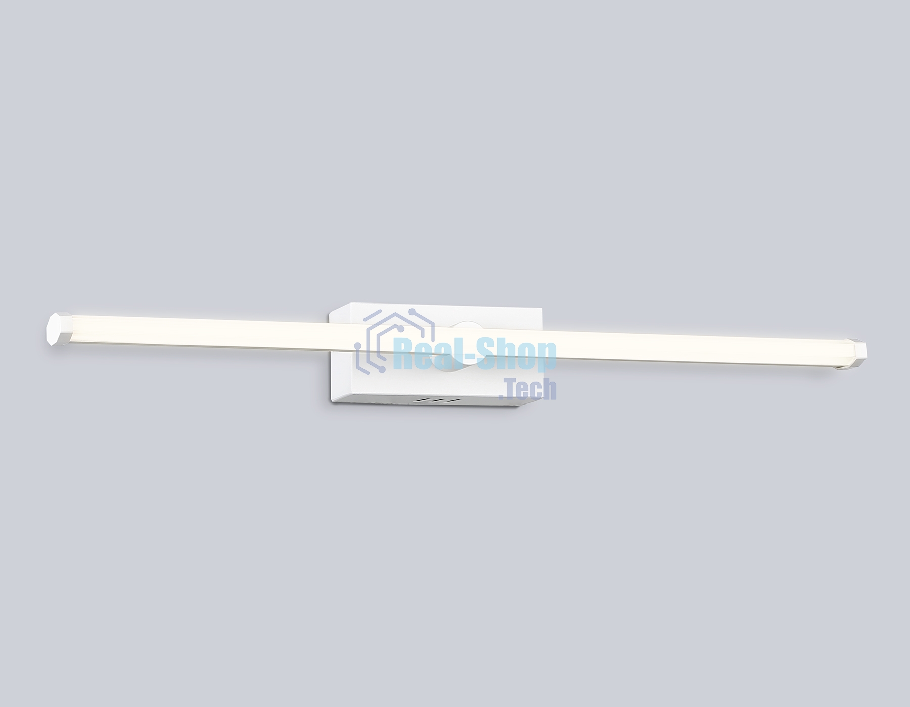 Настенный светодиодный светильник Ambrella light FL6111 WH белый 9W 3000K-6400K 410*45*80