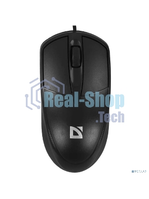 Мышь проводная Defender Trace MB-989 черный, 1000 dpi, USB, кнопки - 3