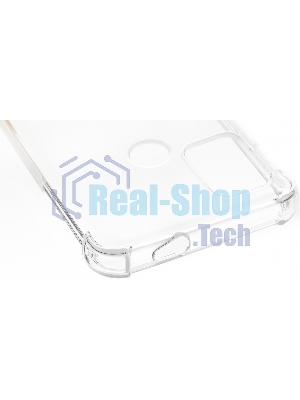 Чехол (клип-кейс) Brosco, для Motorola Moto G20, прозрачный moto-g20-hard-tpu-transparent