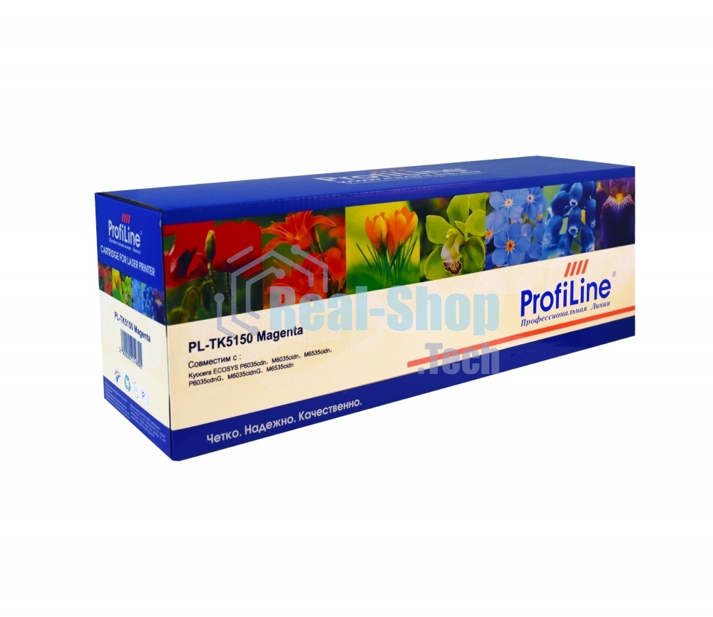 Картридж лазерный ProfiLine совместимый TK-5150M для Kyocera Mita ECOSYS M6035/M6530/M6535/P6035 пурпурный 10000к + бункер
