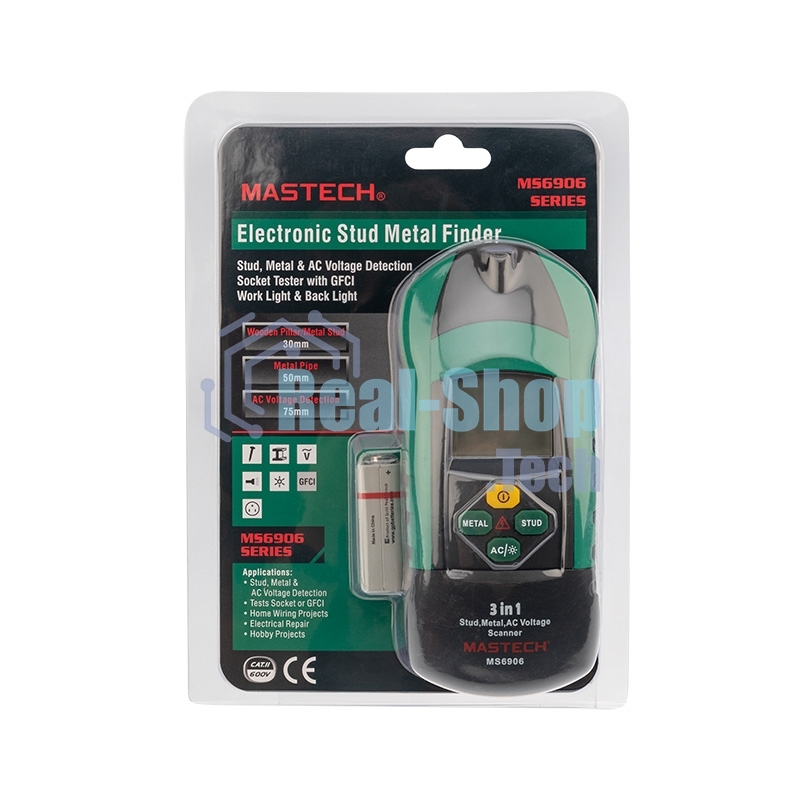 Детектор металла MASTECH MS6906