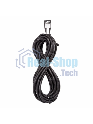 Трубa автомобильная гофрированная ПП Rexant Ø9,8 мм, разрезная, бухта 10 м/уп.