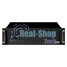 Источник бесперебойного питания Powercom King Pro RM KIN-3000AP LCD 1800Вт 3000ВА черный