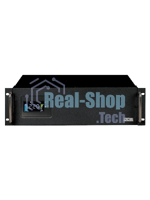 Источник бесперебойного питания Powercom King Pro RM KIN-3000AP LCD 1800Вт 3000ВА черный
