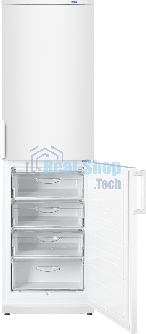 Холодильник Atlant XM-4025-000 белый двухкамерный 225/139л морозилка снизу