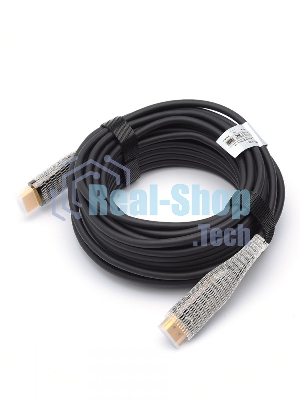 Кабель HDMI 30 м (HIGH speed, Metal gold, Optical) 8K VER 2.1 Кабель HDMI 30 м (HIGH speed, Metal gold, Optical) 8K VER 2.1