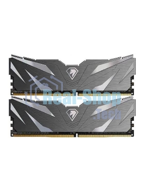 Оперативная память NETAC, DDR4, 16GB (2x8GB), 3200MHz, CL16, DIMM, с радиаторами, черный