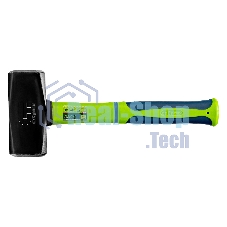 Кувалда Сибртех 1500 г, фибергласовая обрезиненная рукоятка