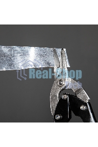 Ножницы по металлу Matrix, 250 мм, правые, обрезиненные рукоятки