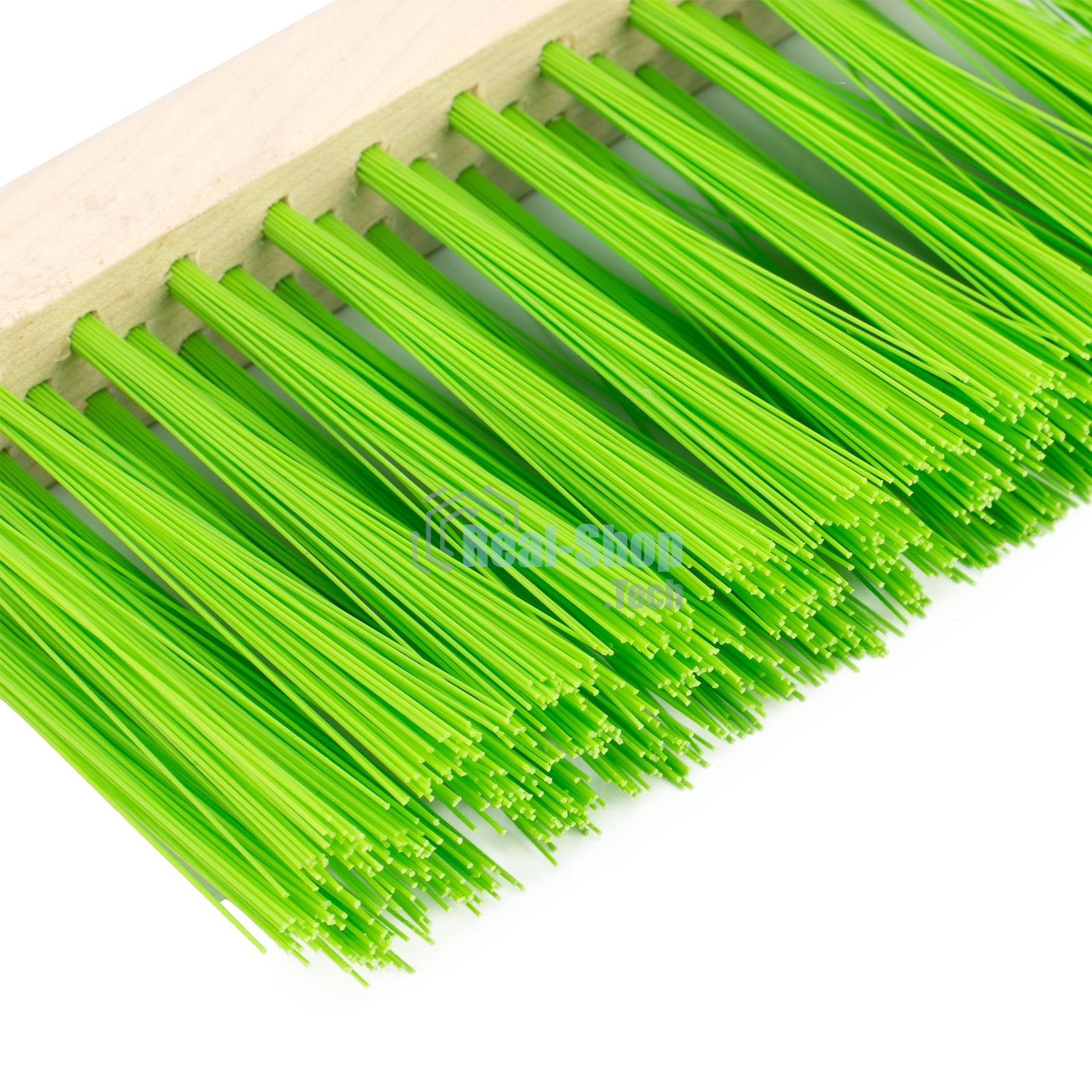 Щетка-сметка 3-рядная Сибртех 280 мм, деревянная ручка