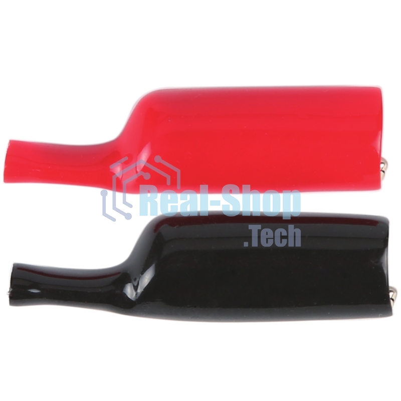 Зажим типа крокодил со сквозным отверстием (с протектором) UNI-T UT-C12