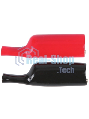 Зажим типа крокодил со сквозным отверстием (с протектором) UNI-T UT-C12