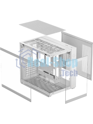 Компьютерный корпус Ocypus Iota C70 WH ARGb ATX/win/белый/6 ARGb fans/no PSU/Tempered Glass