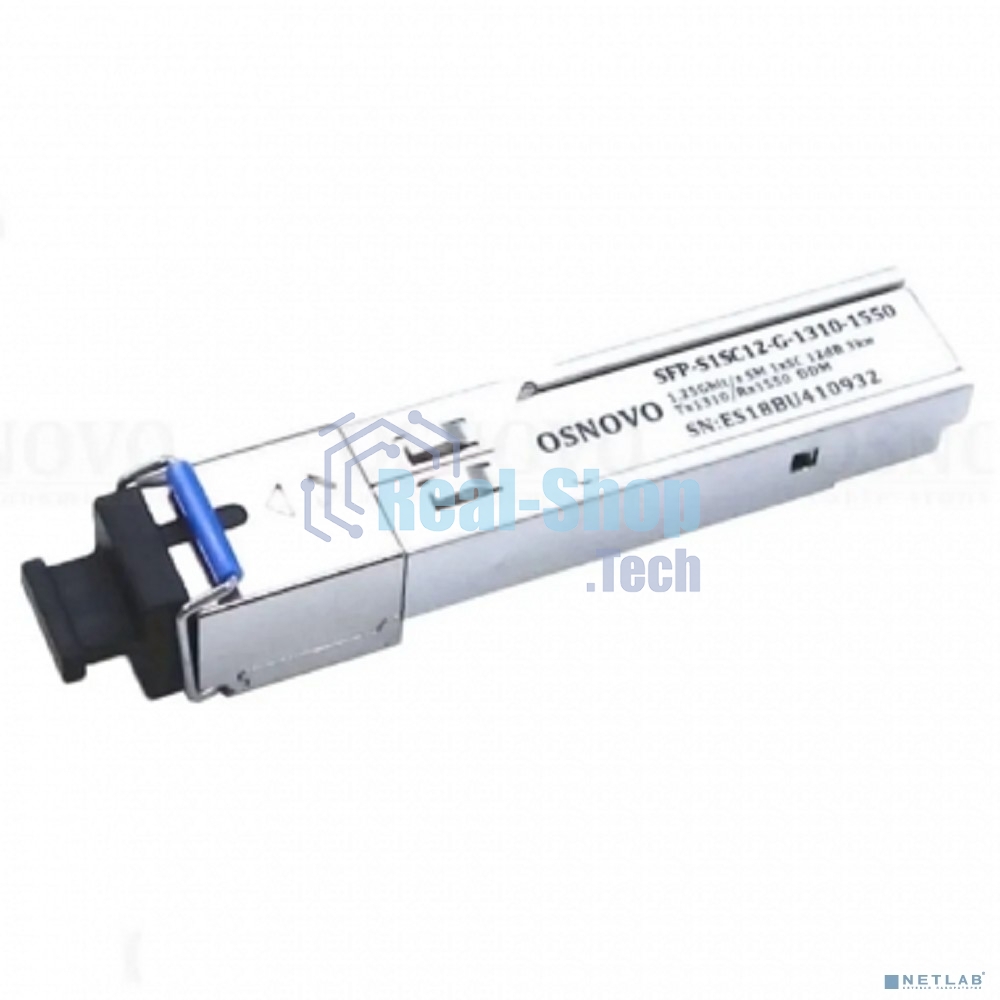 Модуль Osnovo SFP-S1SC12-G-1310-1550