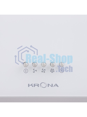 Наклонная вытяжка Krona HELGA 600 белый S