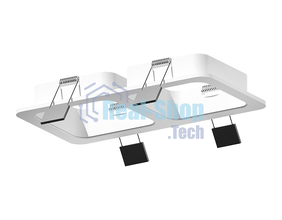 Корпус светильника C7905 SWH белый песок 180*90*H32mm MR16 GU5.3