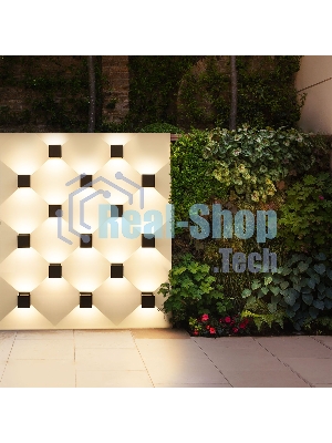 1548 TECHNO LED / Светильник садово-парковый со светодиодами WINNER черный
