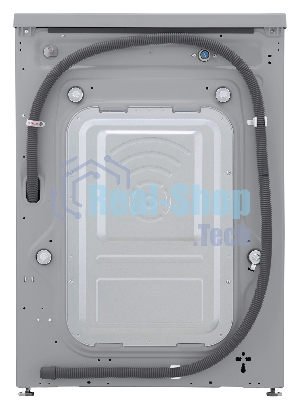 Стиральная машина LG F1296TD4 серебристый, загрузка фронтальная 8 кг, 1200 об/мин, класс: А