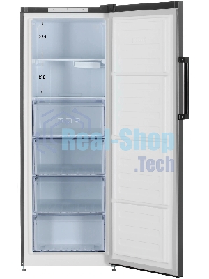Морозильная камера Beko RFSK215T01G, серый, 213л, 6 ящиков