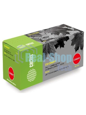 Картридж лазерный Cactus CS-C040HY желтый (10000 стр.) для Canon LBP 710CX I-SENSYS/712CX I-SENSYS