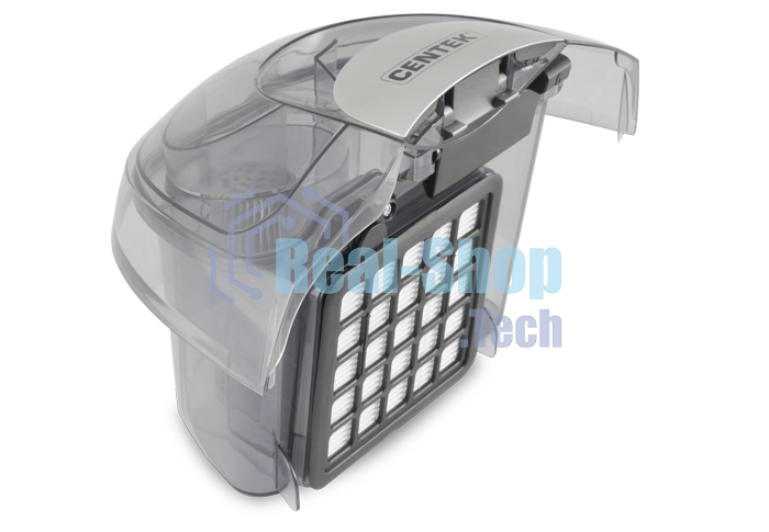 Пылесос Centek CT-2535 красный/черный, 350/2000 Вт, уборка сухая, пылесборник контейнер, 1,5 л