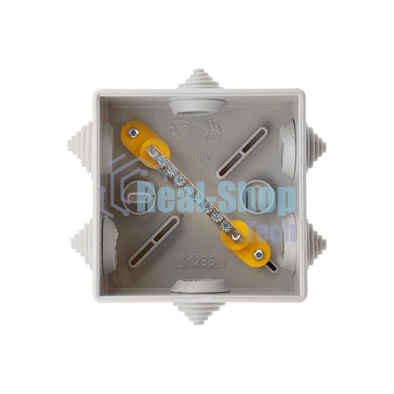 Коробка уравнивания потенциалов Rexant ОУ 85×85×40 мм, IP44