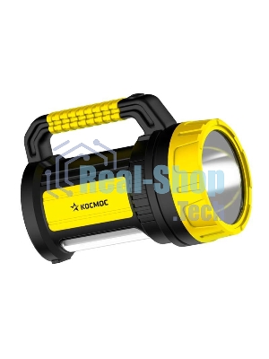 Фонарь светодиодный аккум. Космос 5W LED 3 режима бок. панель 10Вт зарядное устройство 220/12В