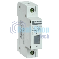 Ограничитель перенапряжения ОПС1-C 1Р 10/40кА 230В GENERICA IEK MOP20-1-C-G