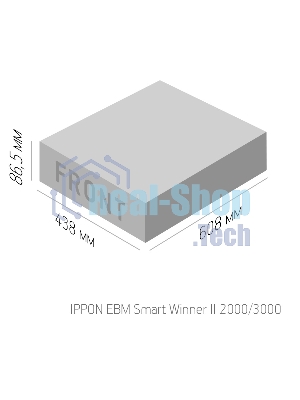 Батарея для Ippon Smart Winner II 2000/3000 BP 72В 14А·ч