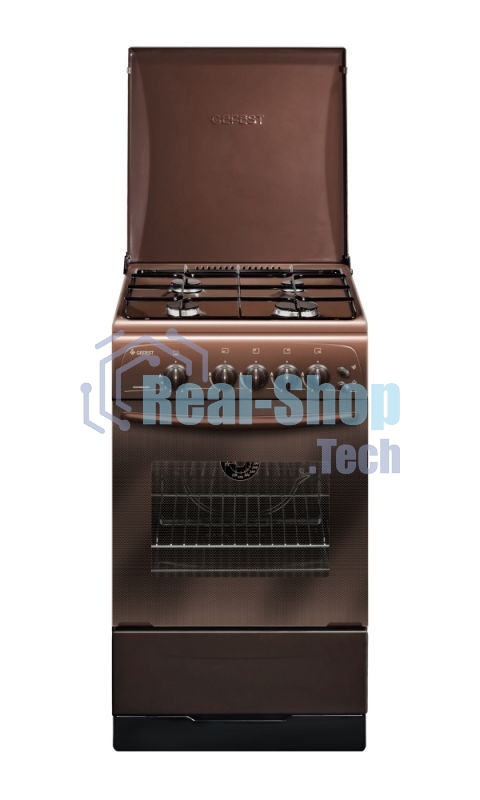 Плита газовая Gefest ПГ 3200-06 К43 коричневый, конфорок 4 шт, духовка 42 л, 50 см x 85 см x 57 см