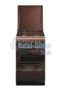 Плита газовая Gefest ПГ 3200-06 К43 коричневый, конфорок 4 шт, духовка 42 л, 50 см x 85 см x 57 см