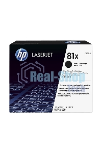 Тонер Картридж HP 81X CF281X черный для HP LJ Pro M630dn/f/h/z (25000 стр.)