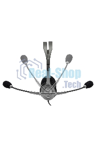 Гарнитура проводная Logitech Headset H110 grey (981-000472/981-000271)