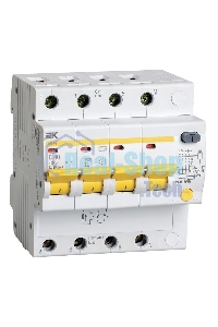 Выключатель автоматический дифференциального тока Iek MAD10-4-040-C-300 АД14 4Р 40А 300мА ИЭК