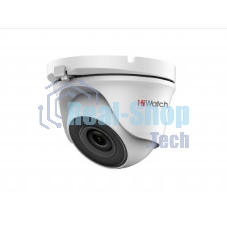 Камера видеонаблюдения HiWatch DS-T203(B) 2.8-2.8мм HD-CVI HD-TVI цветная корп.:белый