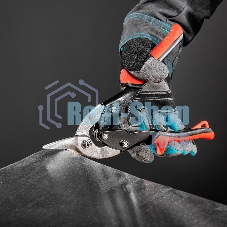 Ножницы по металлу Matrix, 250 мм, правые, обрезиненные рукоятки