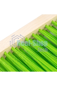 Щетка-сметка 3-рядная Сибртех 280 мм, деревянная ручка