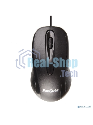 Мышь проводная ExeGate Professional Standard SH-9026 черный, 1000 dpi, USB, кнопки - 3