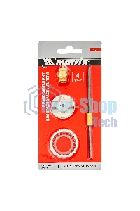 Ремкомплект для краскораспылителя Matrix 4 предмета: сопло 2,0 мм, игла, форсунка, зажим сопла