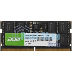 Оперативная память ACER DDR5 DIMM 32Gb UD200 (PC44800, 5600MHz, CL46, 1.1V, RTL) (BL.9BWWA.427)