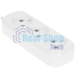 Удлинитель бытовой Smartbuy (SBE-10-3-03m-N) 3 гн х 3,0 м белый