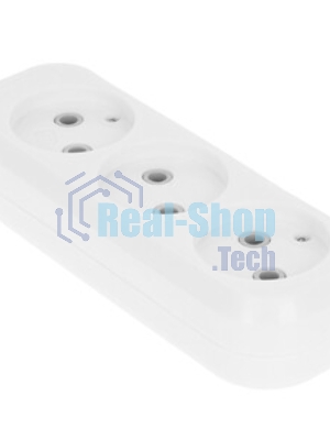 Удлинитель бытовой Smartbuy (SBE-10-3-03m-N) 3 гн х 3,0 м белый